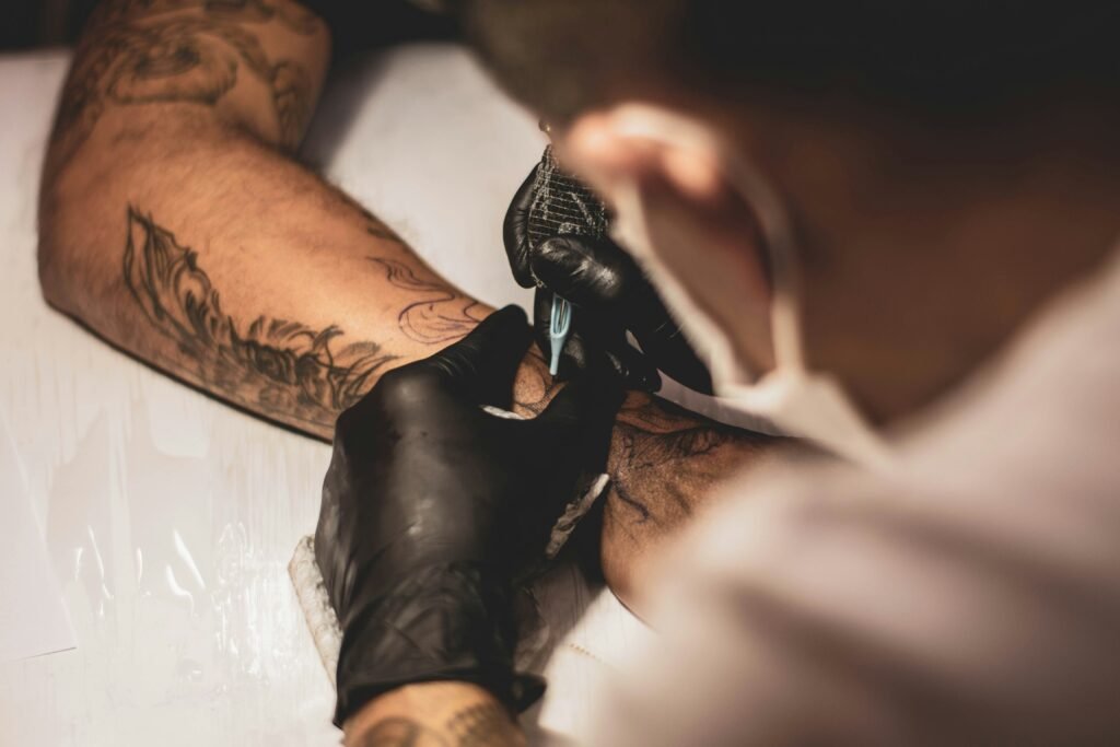 Laser tattoo removal treatment in Lahore at DAG Dental Clinic and Aesthetics using advanced laser technology for safe tattoo fading